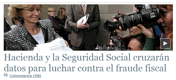 Hacienda y la Seguridad Social cruzarán datos para luchar contra el fraude fiscal